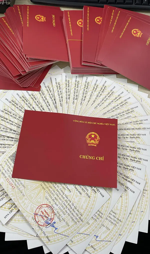 Chứng chỉ chức danh nghề nghiệp giáo viên